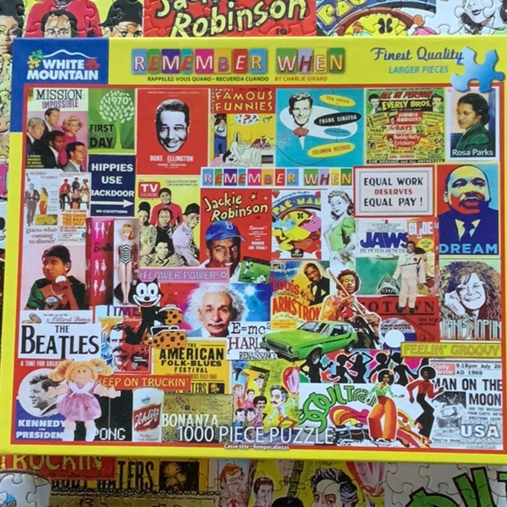 White Mountain “Remember When” 1000 piece puzzle